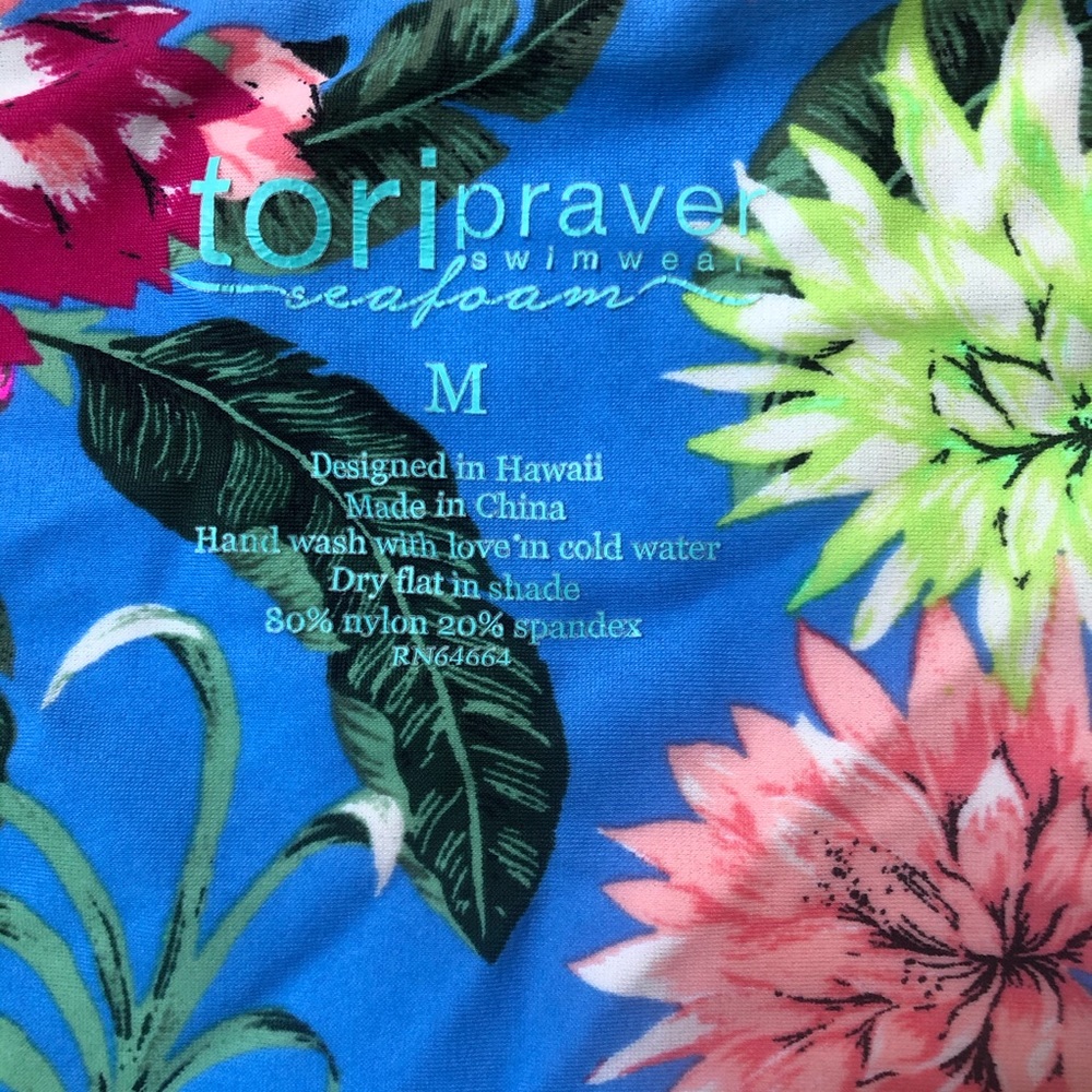 Tori Praver Seafoam Bikini Bottom - Picture 3 of 3